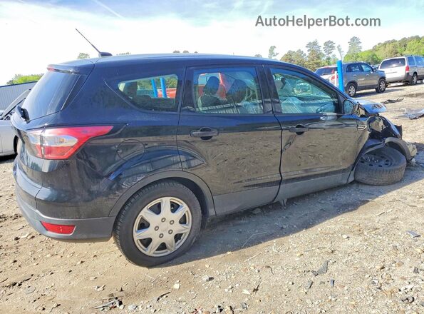 1FMCU0F78JUB37277 2018 FORD ESCAPE Черный Задняя правая четверть