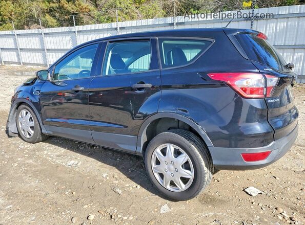 1FMCU0F78JUB37277 2018 FORD ESCAPE Черный Задняя левая четверть