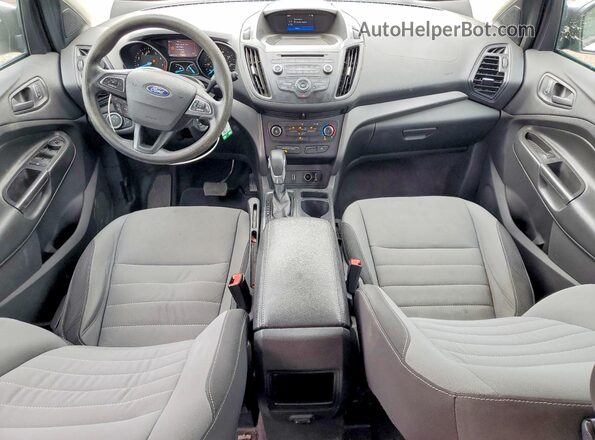 1FMCU0F78JUB84213 2018 FORD ESCAPE Silver Widok deski rozdzielczej