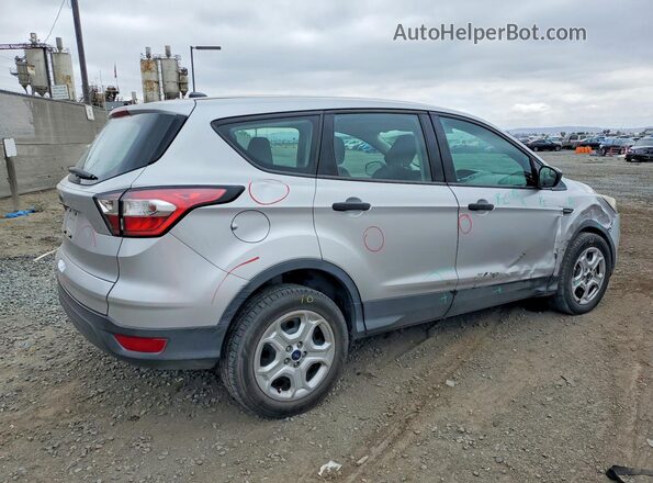 1FMCU0F78JUB84213 2018 FORD ESCAPE Silver Tył prawy