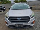 2018 Ford Escape S Silver vin: 1FMCU0F78JUB84213