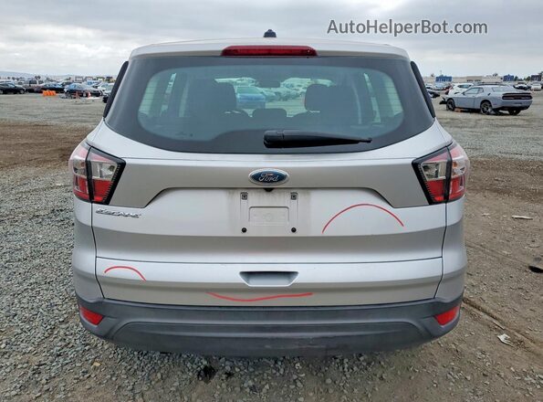 1FMCU0F78JUB84213 2018 FORD ESCAPE Silver Widok z tyłu
