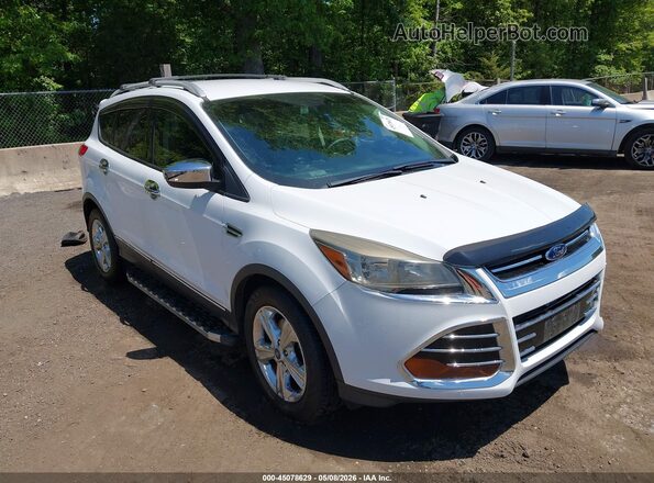 1FMCU0F79GUB20397 2016 FORD ESCAPE Белый Передняя правая четверть