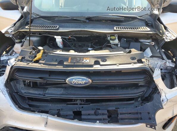 1FMCU0F79HUB96672 2017 FORD ESCAPE Серебряный Вид задней части салона