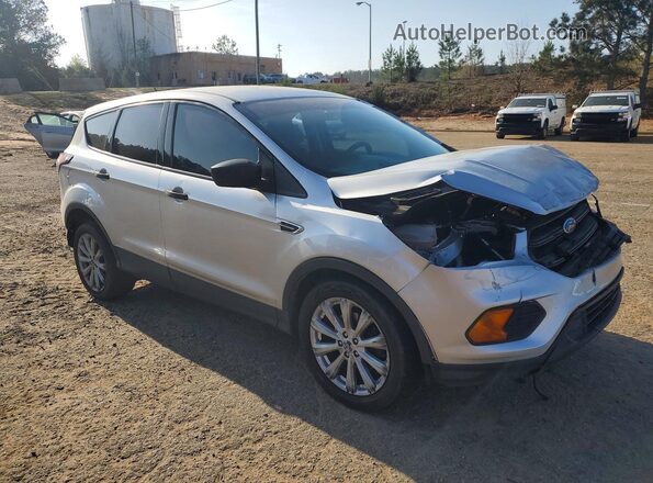 1FMCU0F79HUB96672 2017 FORD ESCAPE Серебряный Передняя правая четверть