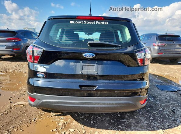 1FMCU0F79HUC08223 2017 FORD ESCAPE Черный Вид сзади
