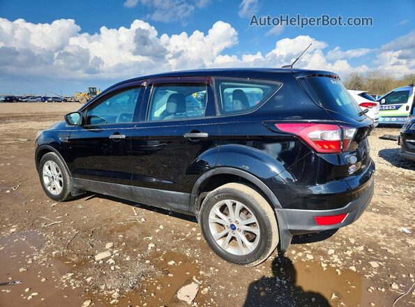 1FMCU0F79HUC08223 2017 FORD ESCAPE Черный Задняя левая четверть