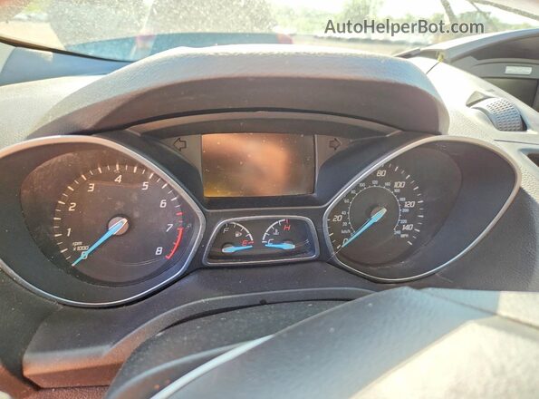 1FMCU0F7XGUB54350 2016 FORD ESCAPE Красный Вид щитка приборов