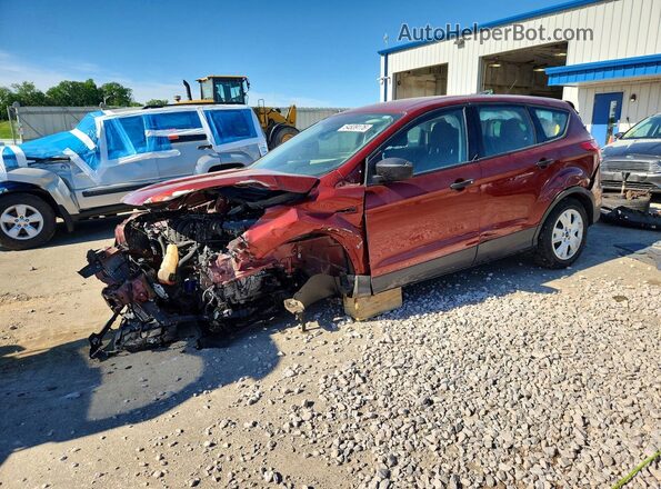 1FMCU0F7XGUB54350 2016 FORD ESCAPE Красный Передняя левая четверть