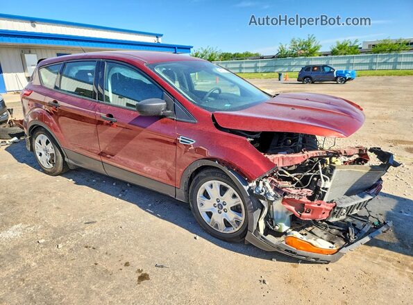 1FMCU0F7XGUB54350 2016 FORD ESCAPE Красный Передняя правая четверть