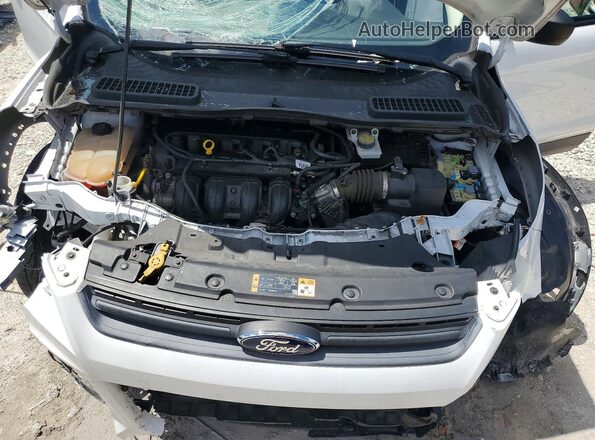 1FMCU0F7XGUC06091 2016 FORD ESCAPE Белый Вид задней части салона