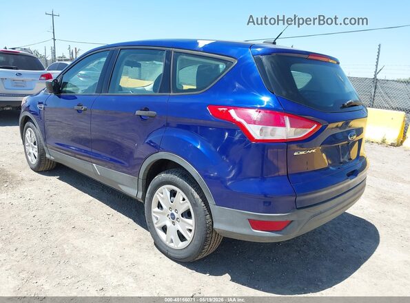 1FMCU0F7XGUC12439 2016 FORD ESCAPE Blue Tył lewy