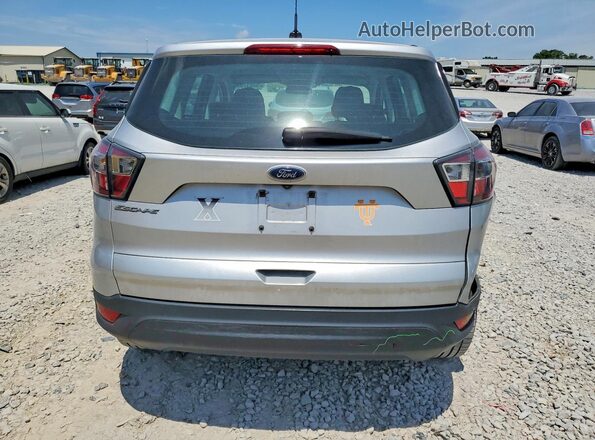 1FMCU0F7XHUB50638 2017 FORD ESCAPE Серебряный Вид сзади