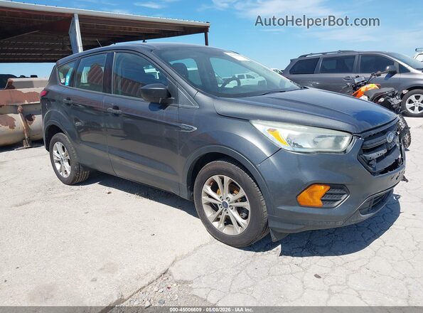 1FMCU0F7XHUC01183 2017 FORD ESCAPE Серый Передняя правая четверть