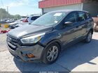 2017 Ford Escape S Серый vin: 1FMCU0F7XHUC01183