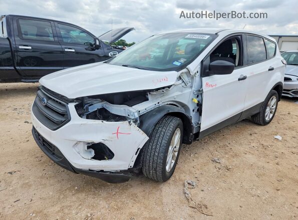 1FMCU0F7XHUD65971 2017 FORD ESCAPE White Przód lewy