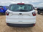 2017 Ford Escape S White vin: 1FMCU0F7XHUD65971