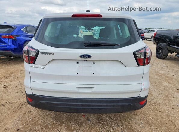 1FMCU0F7XHUD65971 2017 FORD ESCAPE White Widok z tyłu