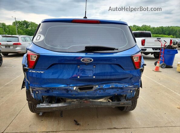 1FMCU0F7XKUC23322 2019 FORD ESCAPE Синий Вид сзади
