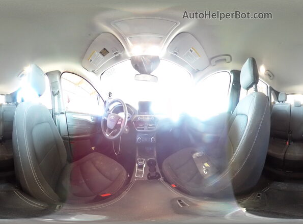 1FMCU0FN2PUA92103 2023 FORD ESCAPE Gray Widok naklejki z numerem VIN