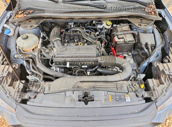 1FMCU0FN4PUA44117 2023 FORD ESCAPE Синий Вид подкапотного пространства