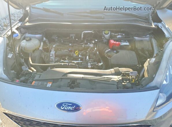 1FMCU0G60NUB41304 2022 FORD ESCAPE Silver Engine compartment view