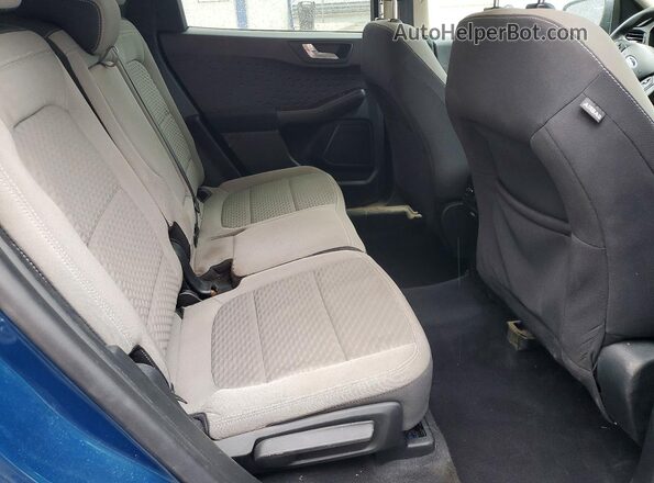 1FMCU0G61LUB43379 2020 FORD ESCAPE Blue Widok wnętrza z tyłu