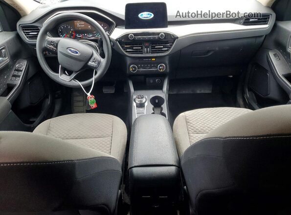 1FMCU0G61LUB43379 2020 FORD ESCAPE Blue Widok deski rozdzielczej