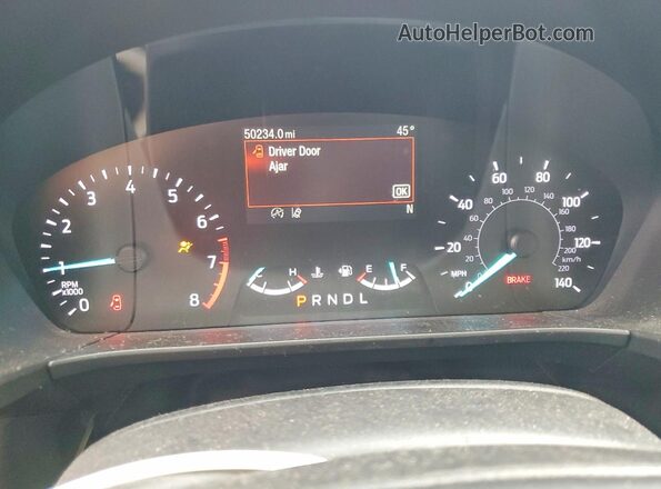 1FMCU0G61LUB43379 2020 FORD ESCAPE Blue Widok zestawu wskaźników