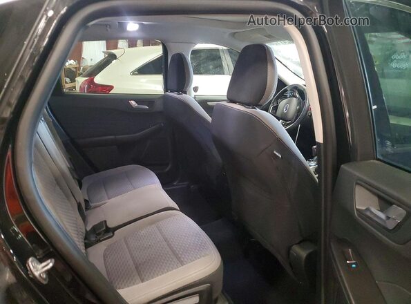 1FMCU0G64MUA08222 2021 FORD ESCAPE Черный Вид задней части салона