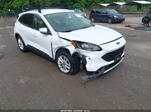 1FMCU0G65LUB44504 2020 FORD ESCAPE Белый Вид спереди