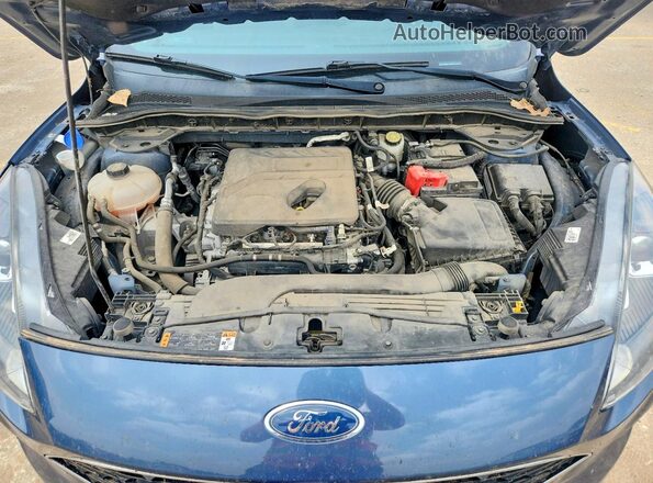 1FMCU0G69LUB67218 2020 FORD ESCAPE Синий Вид задней части салона