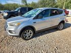 2017 Ford Escape Se Silver vin: 1FMCU0G90HUD44739