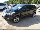 2017 Ford Escape Se Черный vin: 1FMCU0G90HUD52274