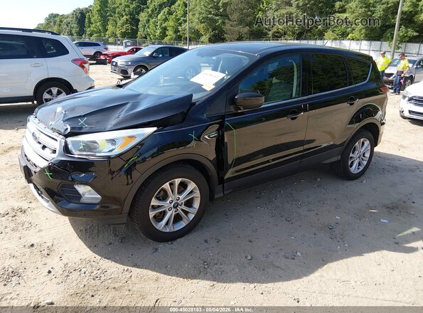1FMCU0G90HUD52274 2017 FORD ESCAPE Черный Передняя левая четверть