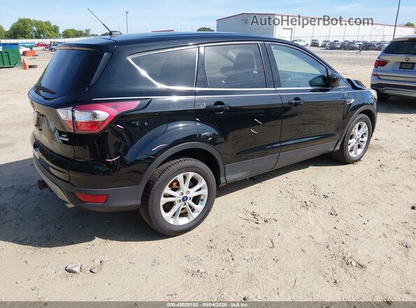 1FMCU0G90HUD52274 2017 FORD ESCAPE Черный Задняя правая четверть