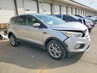 2017 Ford Escape Se Silver vin: 1FMCU0G91HUE43327