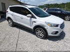 2018 Ford Escape Se White vin: 1FMCU0G91JUC65005
