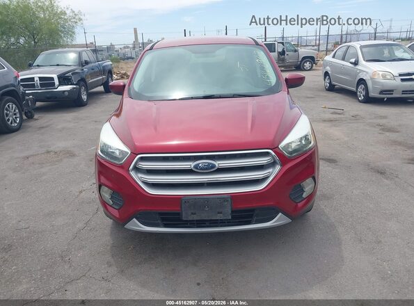 1FMCU0G92HUB31419 2017 FORD ESCAPE Красный Вид щитка приборов