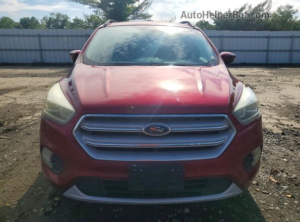1FMCU0G97HUB86500 2017 FORD ESCAPE Red Widok z przodu