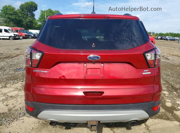1FMCU0G97HUB86500 2017 FORD ESCAPE Red Widok z tyłu