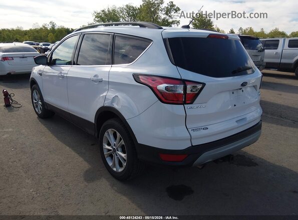 1FMCU0GD0HUC07269 2017 FORD ESCAPE Белый Задняя левая четверть