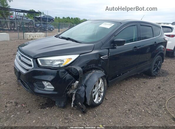 1FMCU0GD0HUD52215 2017 FORD ESCAPE Черный Передняя левая четверть