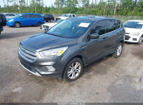 1FMCU0GD0HUD76353 2017 FORD ESCAPE Серый Передняя левая четверть
