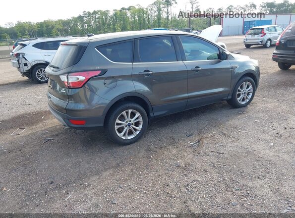1FMCU0GD0HUD76353 2017 FORD ESCAPE Серый Задняя правая четверть