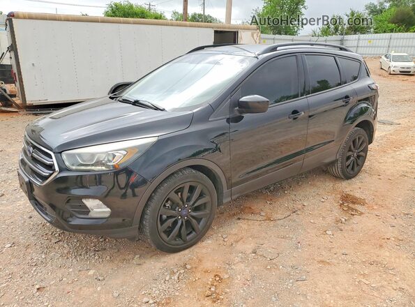 1FMCU0GD0JUA22662 2018 FORD ESCAPE Black Vista tres cuartos delantera izquierda