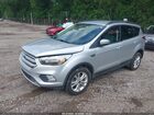 2018 Ford Escape Se Silver vin: 1FMCU0GD0JUB51615