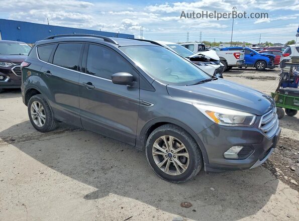 1FMCU0GD0JUB75364 2018 FORD ESCAPE Gray წინა მარჯვენა