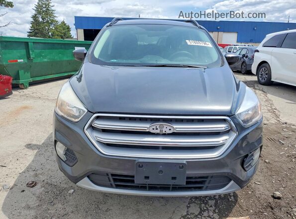 1FMCU0GD0JUB75364 2018 FORD ESCAPE Gray წინა ხედი