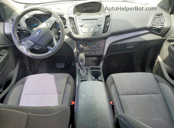 1FMCU0GD0JUB75364 2018 FORD ESCAPE Gray წინა პანელის ხედი